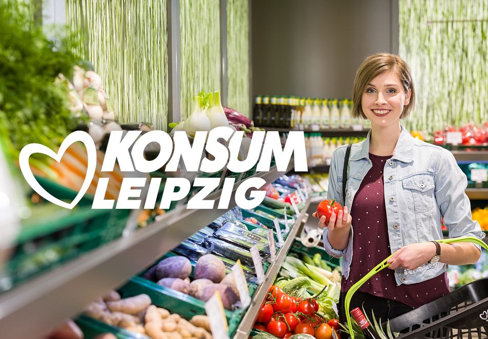 Konsum Leipzig eG, Corporate Design, Corporate Identity, Logo, Fotoshooting